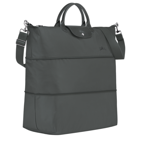0E61D7AE-4E7D-BFD1-4F3B-3AADC8BFB3C1 Le Pliage Green Travel bag expandable