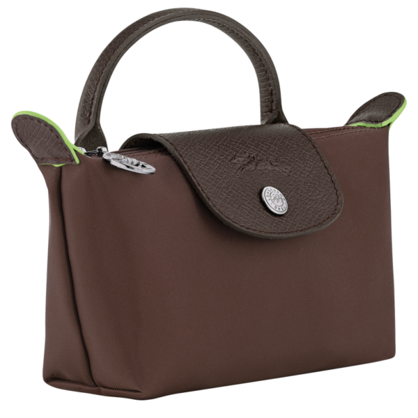 4DDE2D53-1DF0-BC7F-CF28-97B72F015BD8 Le Pliage Green Pouch with handle