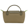 5493C8CD-EAC5-BBF5-4BA3-DAC7DF425AFB Le Pliage Green Pouch with handle