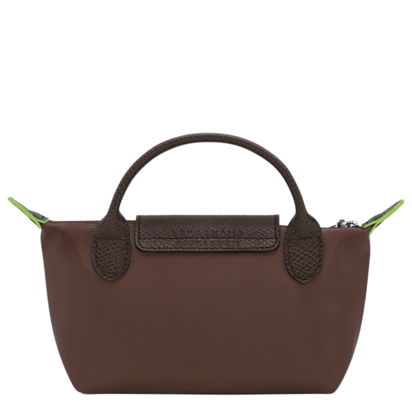 82EDAB62-6B92-A3C2-59CD-256A092403B4-1 Le Pliage Green Pouch with handle