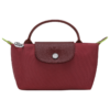 86C4F578-F0D6-5BF3-7859-052A0CC97AA1 Le Pliage Green Pouch with handle