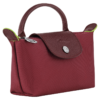 9B6E7C94-85B1-D727-6EC4-E997AA04515A Le Pliage Green Pouch with handle
