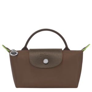 Le Pliage Green Pouch with handle