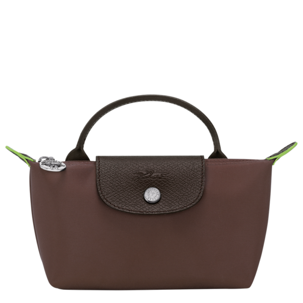 AE07E189-D8B8-2AE0-C33A-30A965F8FCB5 Le Pliage Green Pouch with handle