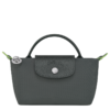 Le Pliage Green Pouch with handle
