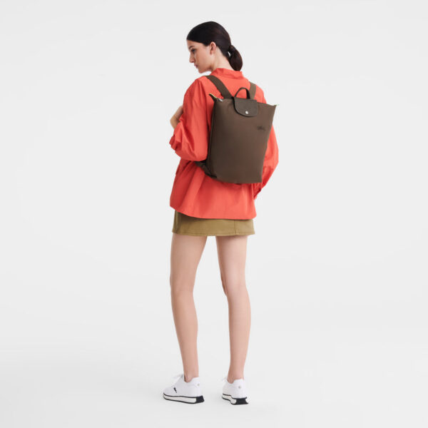F406A91B-78AF-BEBA-912E-0A0379C05EE2 Le Pliage Green M Backpack